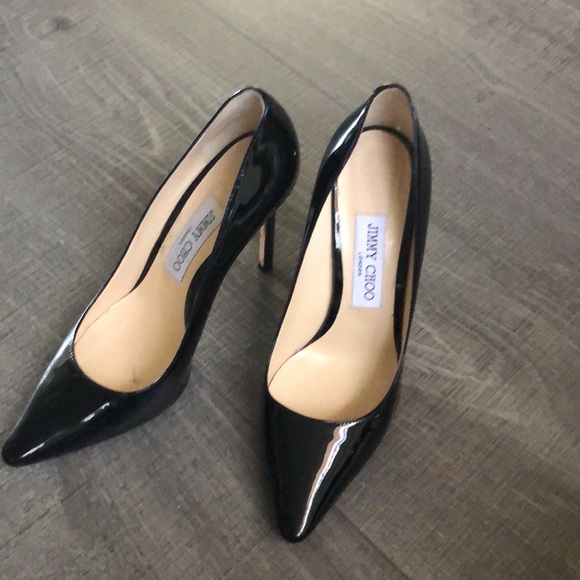 Jimmy Choo Classic stilettos 🖤💗 - Picture 3 of 16